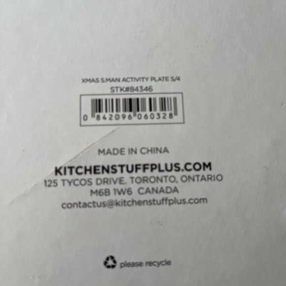 set of 4 snowman plates - Picture 7 of 7